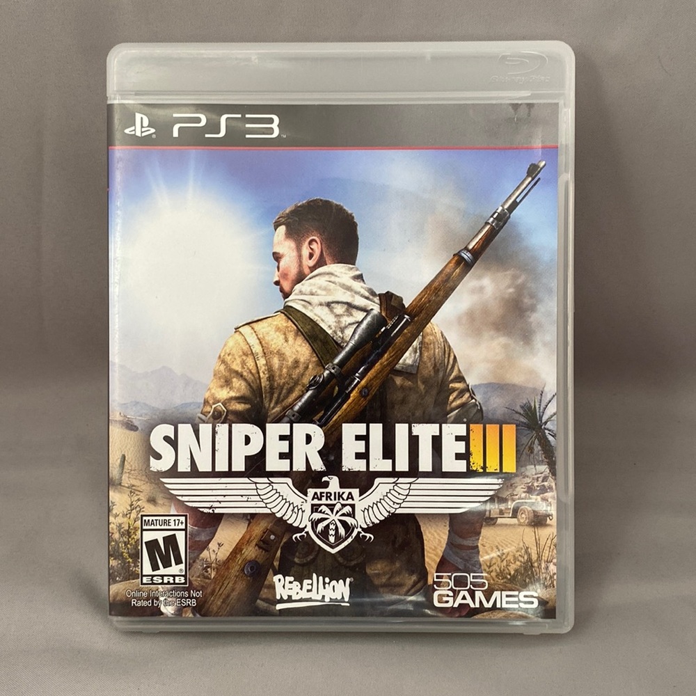 PS3 PlayStation, SNIPER ELITE III Game